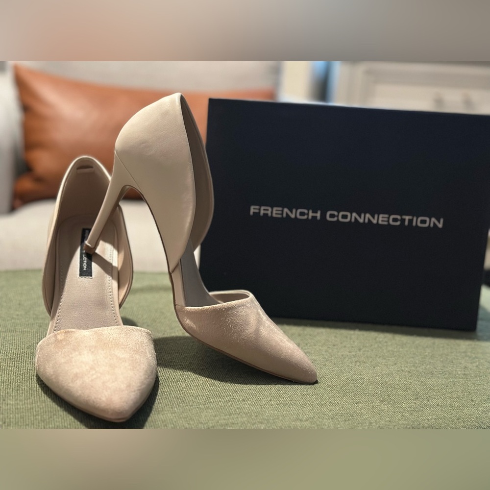 French Connection Women's Beige Heels